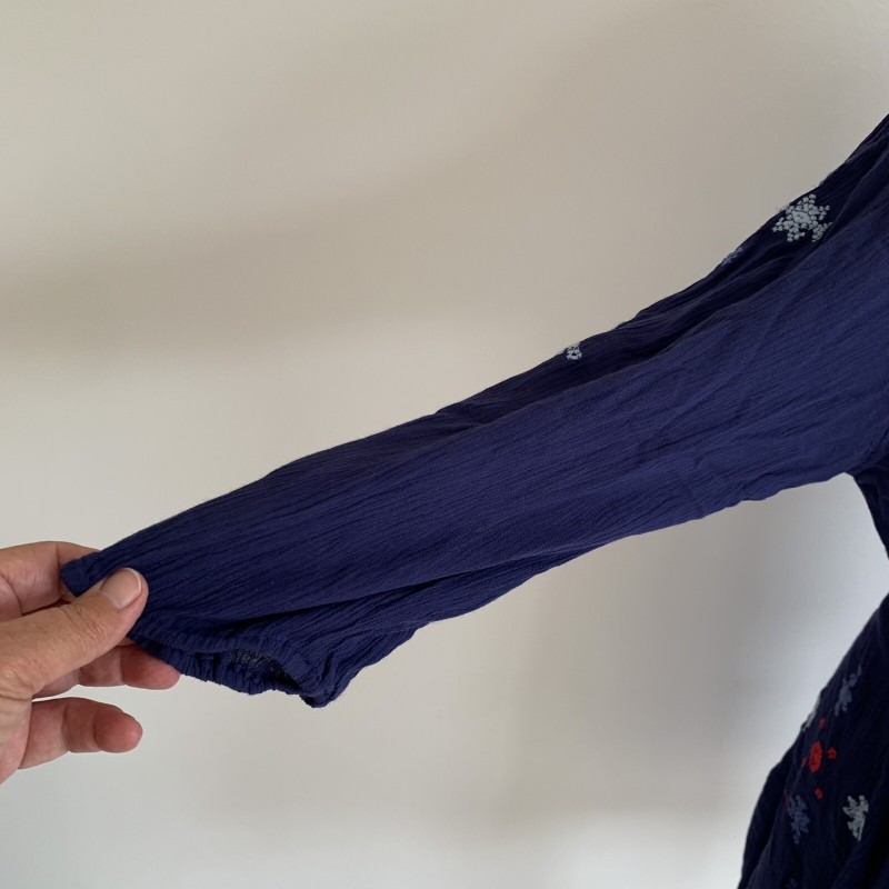 Brand Dress Navy Blue Boho Dress