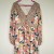 AMERICA Floral w/pockets Medium Boho Dress