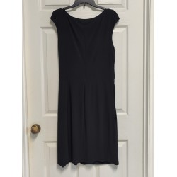 Women's Black Midi Dress Size 14