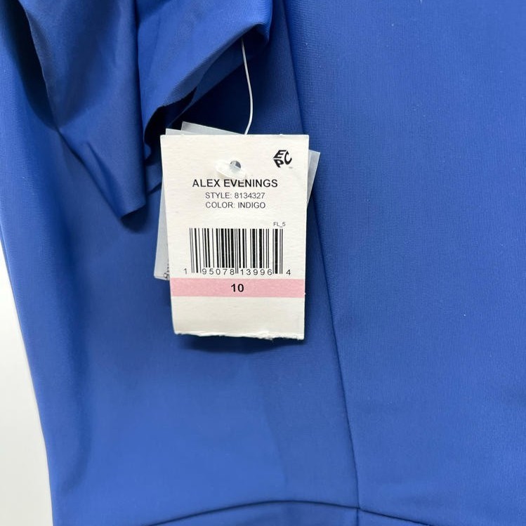 Women's Slimming Short Sheath 3/4 Sleeve Dress, Indigo