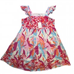 Women's Pink Floral Midi Sundress Size Medium