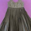 Dress Black Lace W/pleated Skirt 6