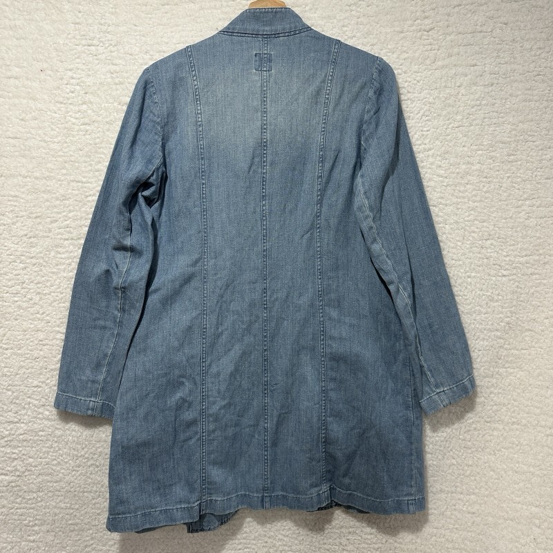 J. jill Denim Military Duster In Sequoia Wash Dress