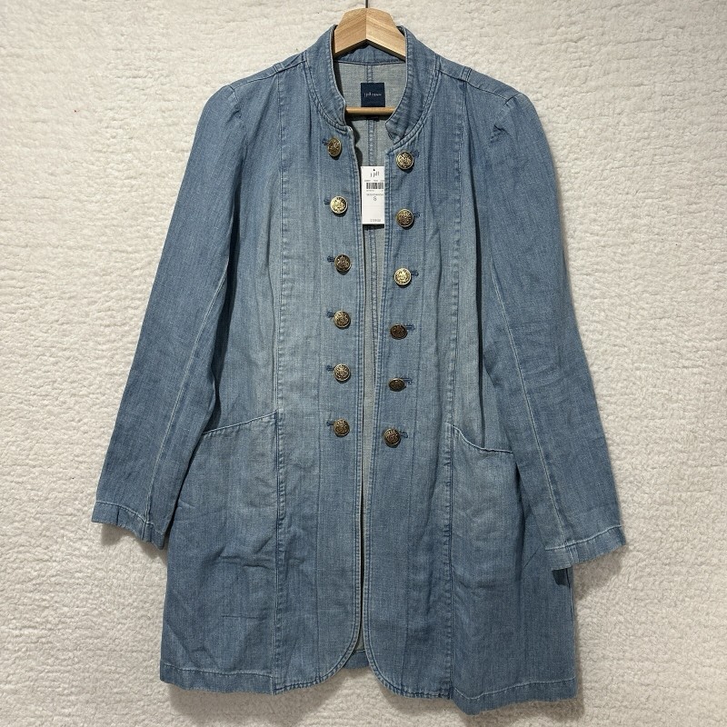 J. jill Denim Military Duster In Sequoia Wash Dress